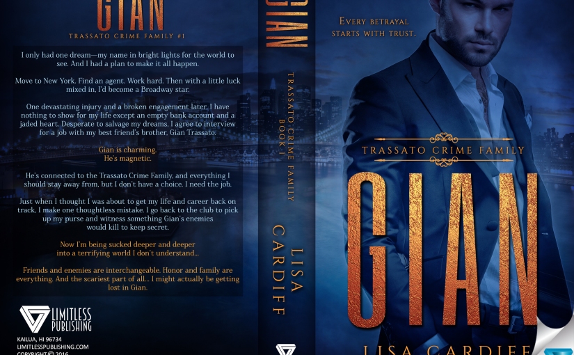 Cover Reveal ~ Gian ~ by ~ Lisa Cardiff