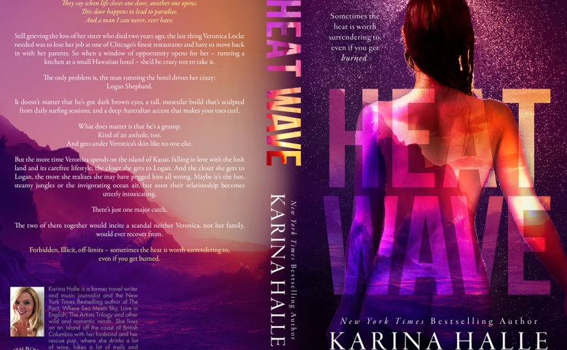 Cover Reveal ~ Heat Wave ~ by ~ Karina Halle