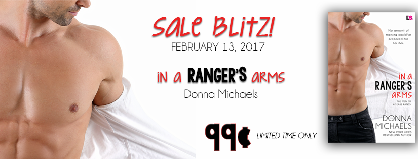 Sales Blitz ~ In A Ranger’s Arms ~ by ~ Donna Michaels