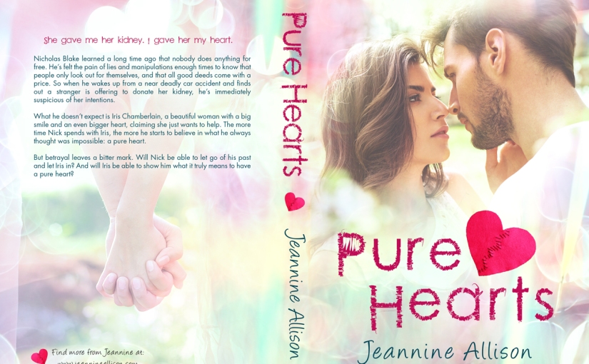 Cover Reveal ~ Pure Hearts ~ by ~ Jeannine Allison