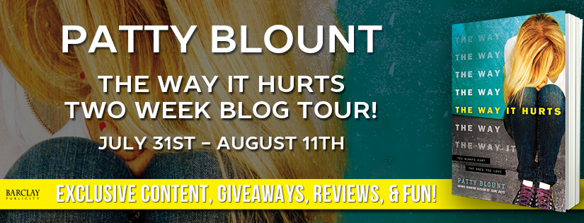 Blog Tour ~ The Way It Hurts ~ by ~ Patty Blount