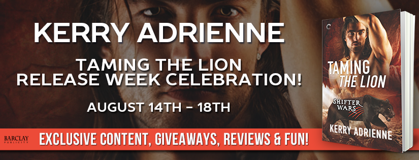 Blog Tour ~ Taming The Lion ~ by ~ Kerry Adrienne