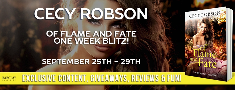 Release Tour ~ Of Flame and Fate ~ by ~ Cecy Robson