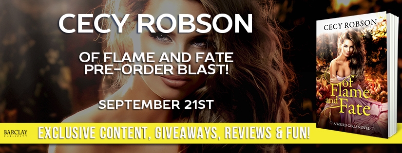Pre-Order Blitz ~ Of Flame and Fate ~ by ~ Cecy Robson