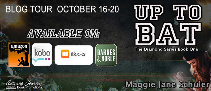 Blog Tour ~ Up To Bat ~ by ~ Maggie Jane Schuler