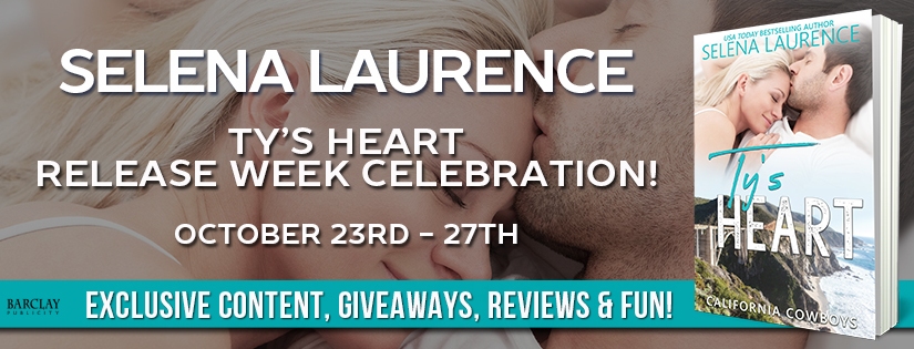 Blog Tour ~ Ty’s Heart ~ by ~ Selena Laurence
